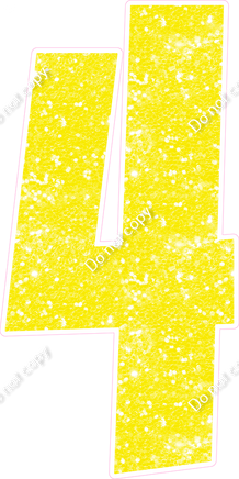 LG 47" Individuals - Sparkle Lemon 4