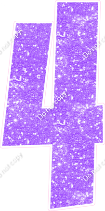 LG 47" Individuals - Sparkle Lilac 4