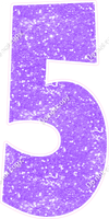 LG 47" Individuals - Sparkle Lilac 5