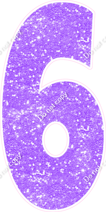 LG 47" Individuals - Sparkle Lilac 6