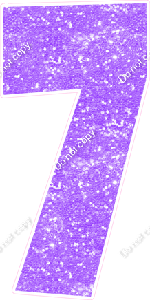 LG 47" Individuals - Sparkle Lilac 7