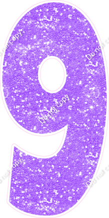 LG 47" Individuals - Sparkle Lilac 9