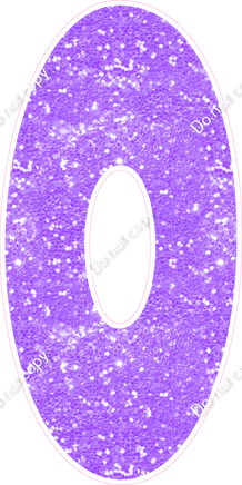 LG 47" Individuals - Sparkle Lilac