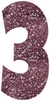 LG 47" Individuals - Sparkle Mauve 3