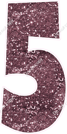 LG 47" Individuals - Sparkle Mauve 5