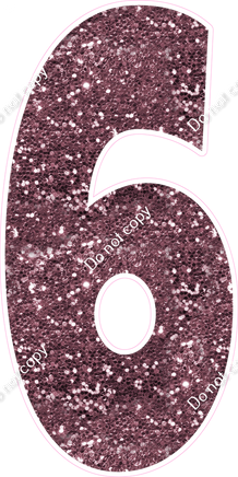 LG 47" Individuals - Sparkle Mauve 6