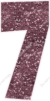 LG 47" Individuals - Sparkle Mauve 7