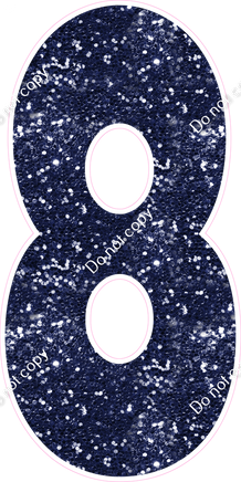 LG 47" Individuals - Sparkle Navy Blue 8
