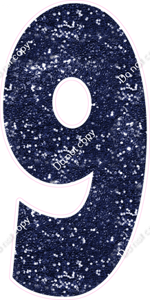 LG 47" Individuals - Sparkle Navy Blue 9