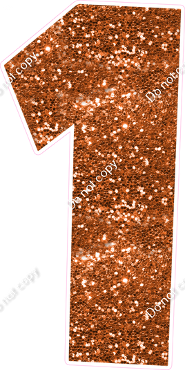 LG 47" Individuals - Sparkle Orange 1