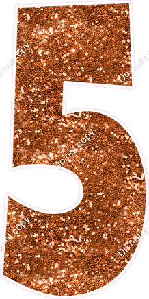 LG 47" Individuals - Sparkle Orange 5