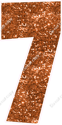 LG 47" Individuals - Sparkle Orange 7