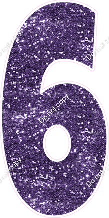 LG 47" Individuals - Sparkle Purple 6