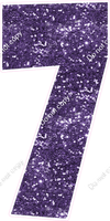 LG 47" Individuals - Sparkle Purple 7