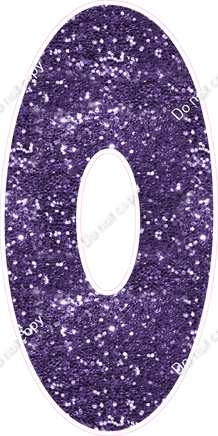 LG 47" Individuals - Sparkle Purple