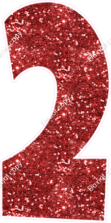 LG 47" Individuals - Sparkle Red 2