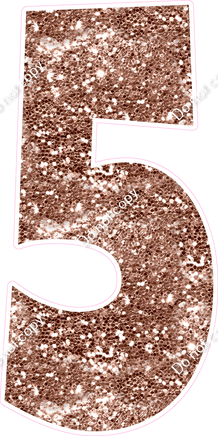 LG 47" Individuals - Sparkle Rose Gold 5