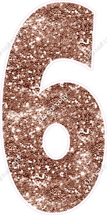 LG 47" Individuals - Sparkle Rose Gold 6