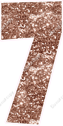 LG 47" Individuals - Sparkle Rose Gold 7
