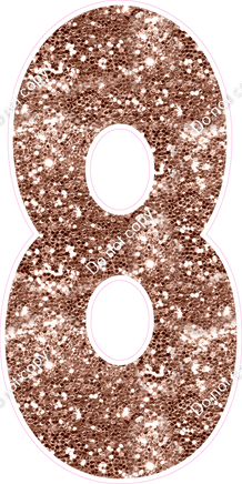 LG 47" Individuals - Sparkle Rose Gold 8