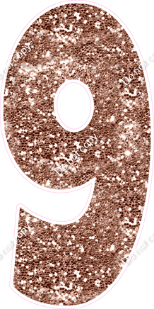 LG 47" Individuals - Sparkle Rose Gold 9