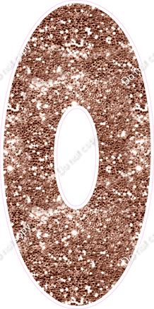 LG 47" Individuals - Sparkle Rose Gold