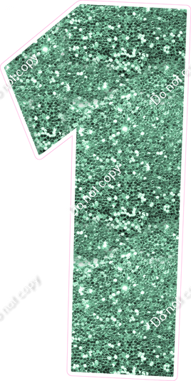 LG 47" Individuals - Sparkle Sea Foam 1