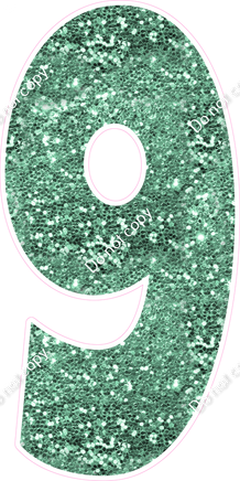 LG 47" Individuals - Sparkle Sea Foam 9