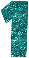 LG 47" Individuals - Sparkle Teal 1