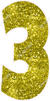 LG 47" Individuals - Sparkle Yellow 3