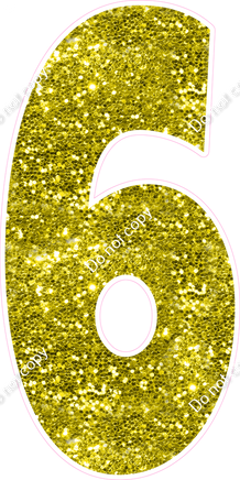 LG 47" Individuals - Sparkle Yellow 6