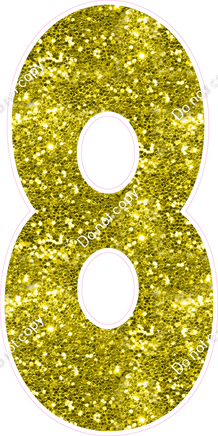 LG 47" Individuals - Sparkle Yellow 8
