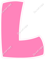 TBB 23.5" Individuals - Flat Bubblegum