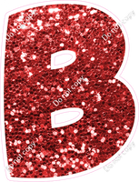 TBB 12" Individuals - Red Sparkle
