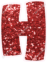 TBB 23.5" Individuals - Red Sparkle