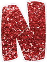 TBB 23.5" Individuals - Red Sparkle