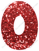 TBB 12" Individuals - Red Sparkle