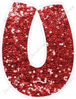 TBB 12" Individuals - Red Sparkle