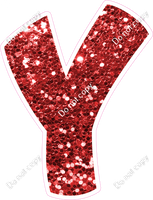 TBB 23.5" Individuals - Red Sparkle