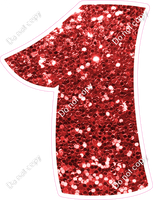 TBB 23.5" Individuals - Red Sparkle