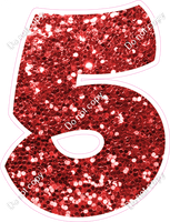 TBB 23.5" Individuals - Red Sparkle