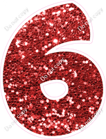 TBB 23.5" Individuals - Red Sparkle