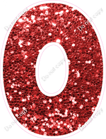 TBB 23.5" Individuals - Red Sparkle