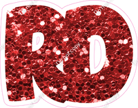 TBB 23.5" Individuals - Red Sparkle