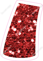 TBB 12" Individuals - Red Sparkle