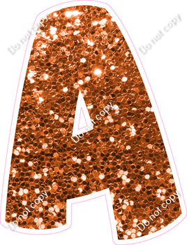 TBB 12" Individuals - Orange Sparkle