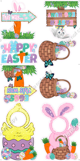 8 pc Easter Theme0200