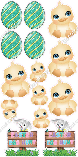 14 pc Easter Theme0203