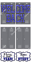 6 pc Back to School Theme w/ Variants