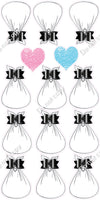 14 pc Stork Baby Blankets Sets